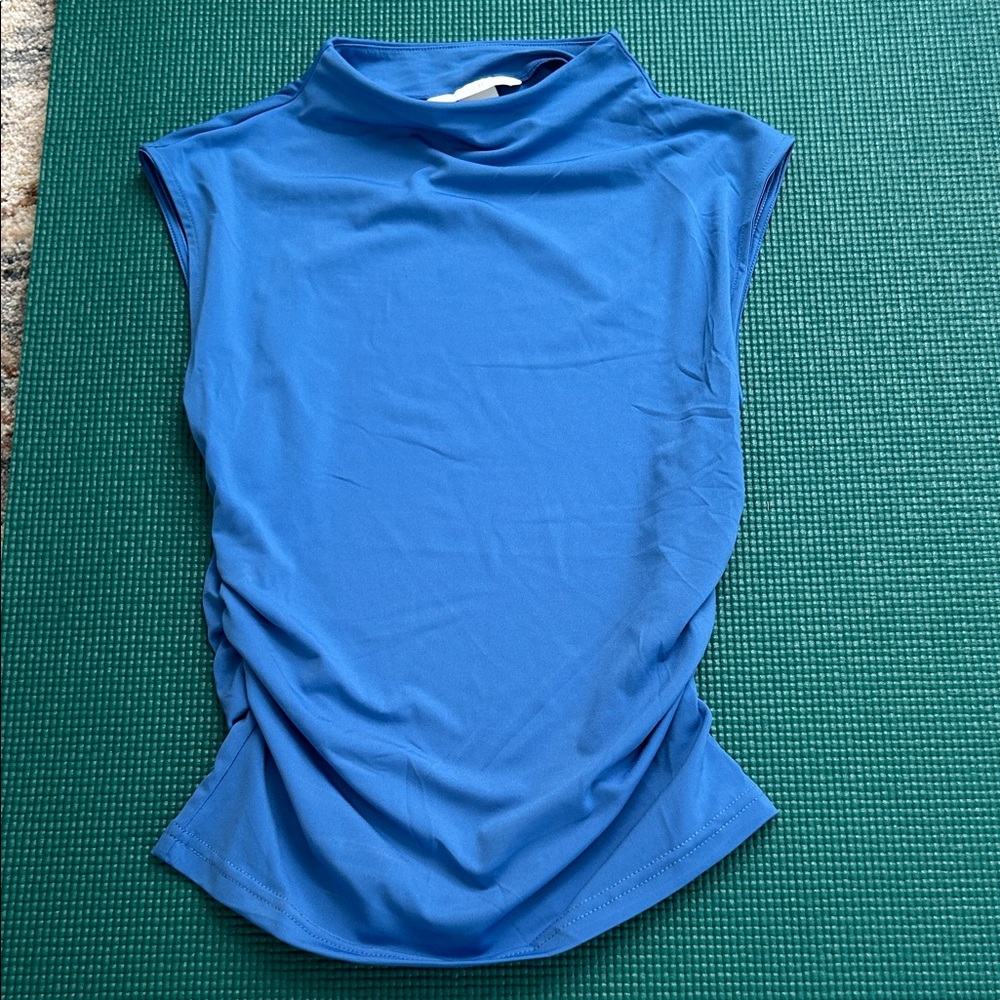 H&M blue blouse